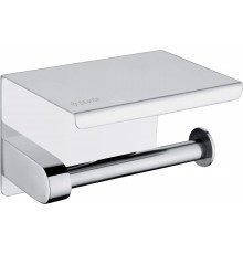 Wall toilet paper holder - with shelf