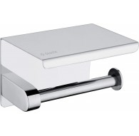 Wall toilet paper holder - with shelf