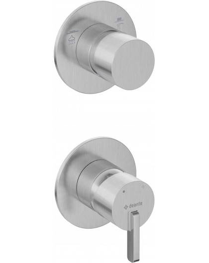 Concealed shower mixer with shower switch