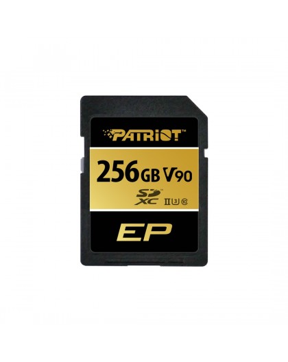 Memory card PATRIOT V90 256GB SDXC UHS-II U3 Class 10 (PEF256GEP92SDX)