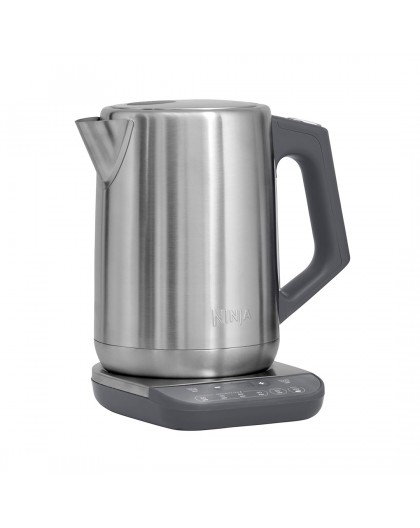 Ninja KT201EU electric kettle 1.7 L 3000 W Black, Stainless steel