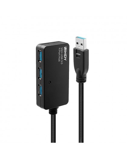 Lindy 10m USB 3.0 Active Extension Pro Hub