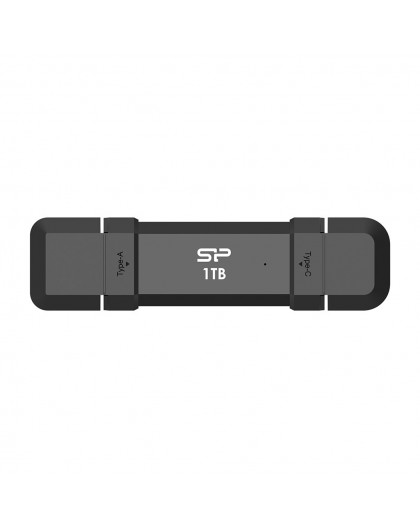 Silicon Power DS72 USB flash drive 1 TB USB Type-A / USB Type-C 3.2 Gen 2 (3.1 Gen 2) Black