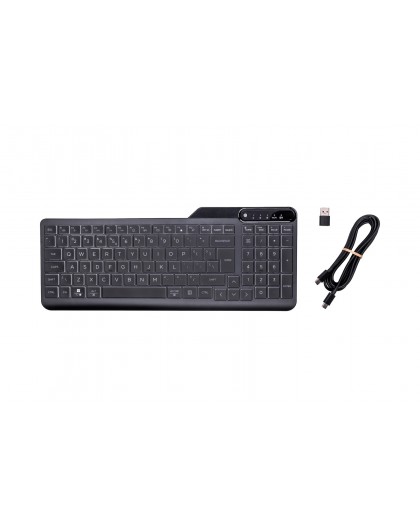 HP 400 Backlit Wired Keyboard
