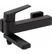 Wall-mounted bathtub mixer - with folding spout