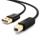 Ugreen 10351 USB cable USB 2.0 3 m USB A USB B Black