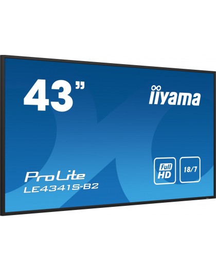 iiyama ProLite LE4341S-B2 - 43" diagonal class flat screen - 108 cm