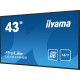 iiyama ProLite LE4341S-B2 - 43" diagonal class flat screen - 108 cm