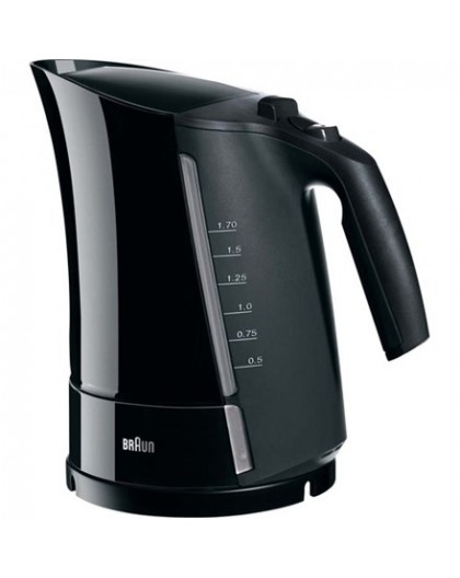 Braun WK 300 electric kettle 1.6 L 2200 W Black