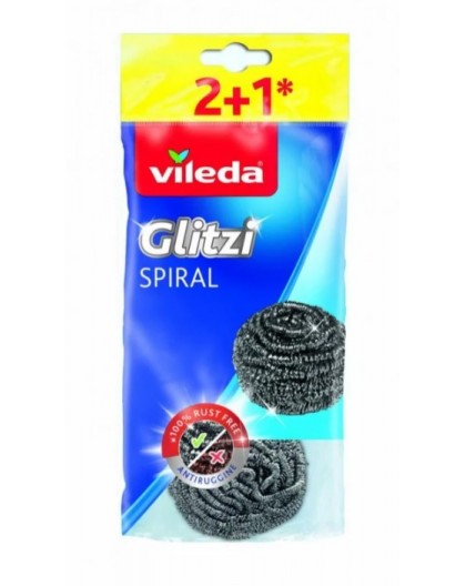 Steel Scrubbers Vileda Glitzi Spiral 3 pc(s)