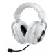 Logitech G 981-001269 headphones/headset Wireless Head-band Gaming Bluetooth White