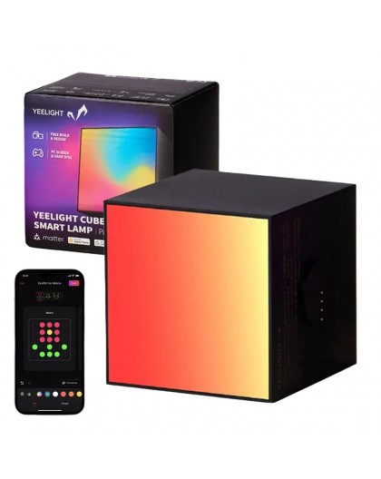 Gaming light panel YEELIGHT SMART CUBE LIGHT PANEL (YLFWD-0006) Black