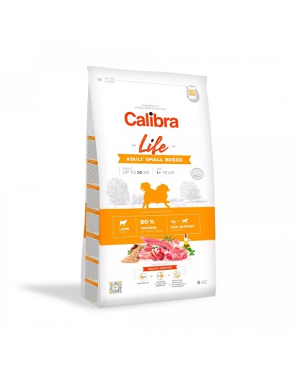 CALIBRA Life Adult Small Breed Lamb - dry dog food - 6kg