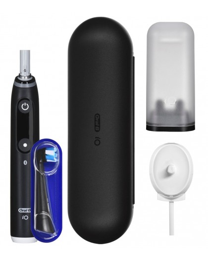 BRAUN ORAL-B ELECTRIC TOOL IO 6N BLACK ONYX black