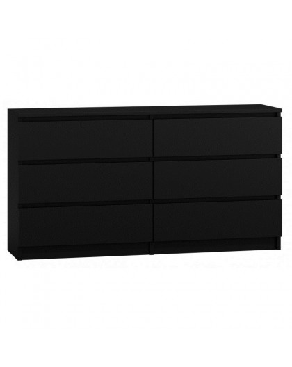 Topeshop M6 140 CZAR 2X3 chest of drawers