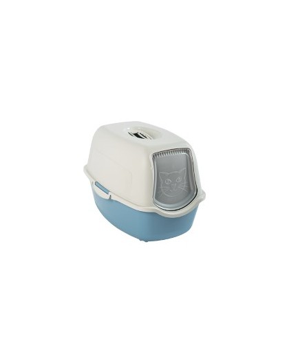 ROTHO Bailey Hooded litter box Blue, White