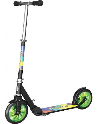 Razor A5 Lux Light-Up Kids Classic scooter Green, Multicolour
