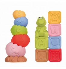Tullo Sensory blocks – Montessori educational set, 13 pieces