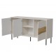 Cama INSERTO 3D chest of drawers 143.5x40x80 cashmere + LED