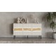 Cama INSERTO 3D chest of drawers 143.5x40x80 cashmere + LED