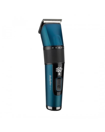 BaByliss Japanese Steel Digital Hair Clipper Black, Teal 45 Lithium-Ion (Li-Ion)