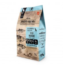 WIEJSKA ZAGRODA Marine Fish M - dry dog food - 2kg