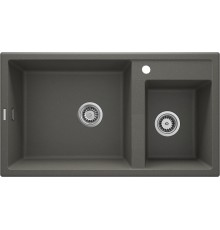 2-bowl granite sink