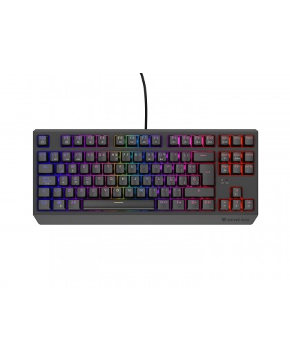 GENESIS Thor 230 TKL keyboard Gaming USB QWERTY Spanish Black
