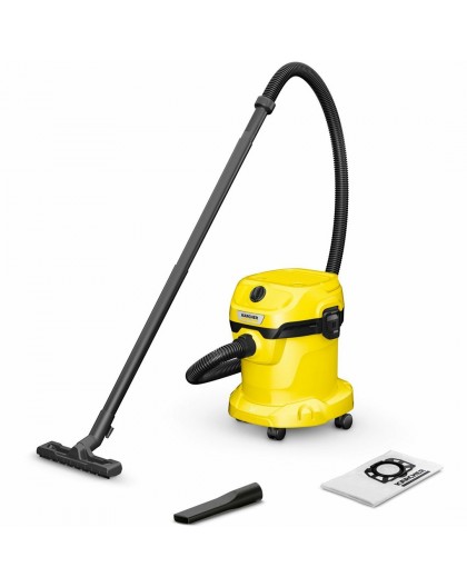 Kärcher WD 2 PLUS 15 L Drum vacuum Dry&wet 1000 W Dust bag