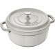 STAUB LA COCOTTE Round cast iron pot 3.8 ltr, truffle