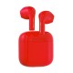 Happy Plugs JOY Headphones True Wireless Stereo (TWS) In-ear Calls/Music/Sport/Everyday Bluetooth Red