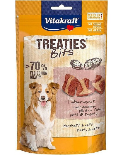 VITAKRAFT Treaties Bits with liver - dog treat - 120 g