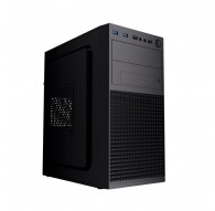 Gembird Mini-tower computer case Fornax K300, Micro-ATX, 2x USB 3.0 + 2x USB 2.0, black