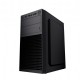 Gembird Mini-tower computer case Fornax K300, Micro-ATX, 2x USB 3.0 + 2x USB 2.0, black