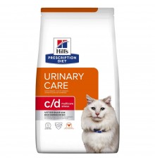 HILL'S PRESCRIPTION DIET Feline c/d Multicare Stress Dry cat food Chicken 1,5 kg