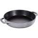 STAUB Cast iron frying pan with two handles 26 cm, graphite