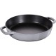 STAUB Cast iron frying pan with two handles 26 cm, graphite