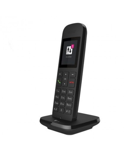 Telekom Speedphone 12 schwarz Mobilteil/Ladeschale IP phone Black TFT