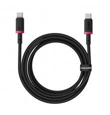 Baseus Dura Type C to Type C 100 W fast charging cable 2 m Black, Red