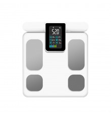 Extralink SMARTLIFE WAGA LAZIENKOWA Z ANALIZA SKLADU CIALA BIALA K-201