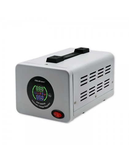 Qoltec 50724 Automatic Voltage Stabilizer AVR 2000VA
