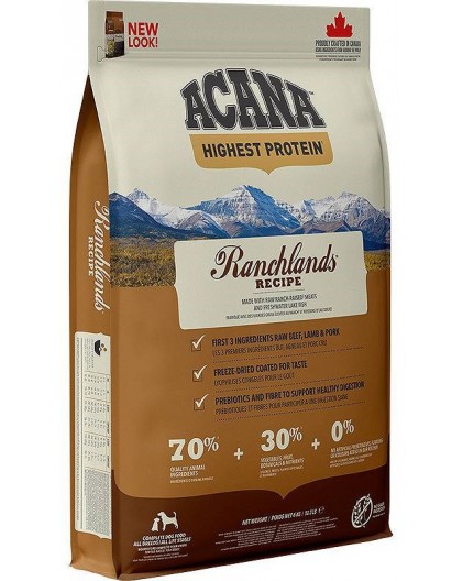 ACANA Highest Protein Ranchlands - dry dog food - 6 kg