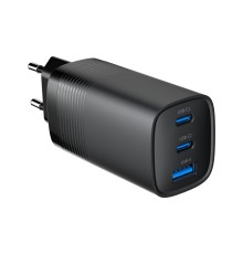 Gembird TA-UC-PDQC65-01-BK mobile device charger Universal Black AC Fast charging Indoor