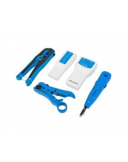 Lanberg NT-0302 cable crimper Tool set Multicolour