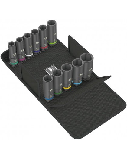 Wera 05004841001 impact socket Impact socket set Black