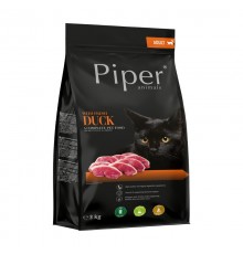 PIPER Animals with fresh duck - dry cat food - 3kg