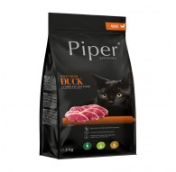 PIPER Animals with fresh duck - dry cat food - 3kg