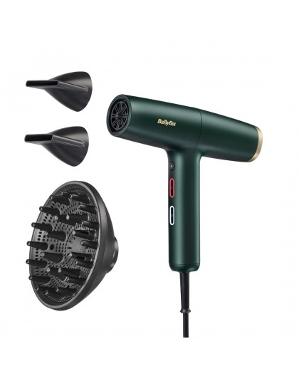BaByliss Air Power Pro hair dryer 1700 W Gold, Green