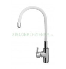 PYRAMIS 090919538 kitchen faucet Chrome, White