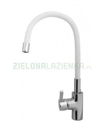 PYRAMIS 090919538 kitchen faucet Chrome, White